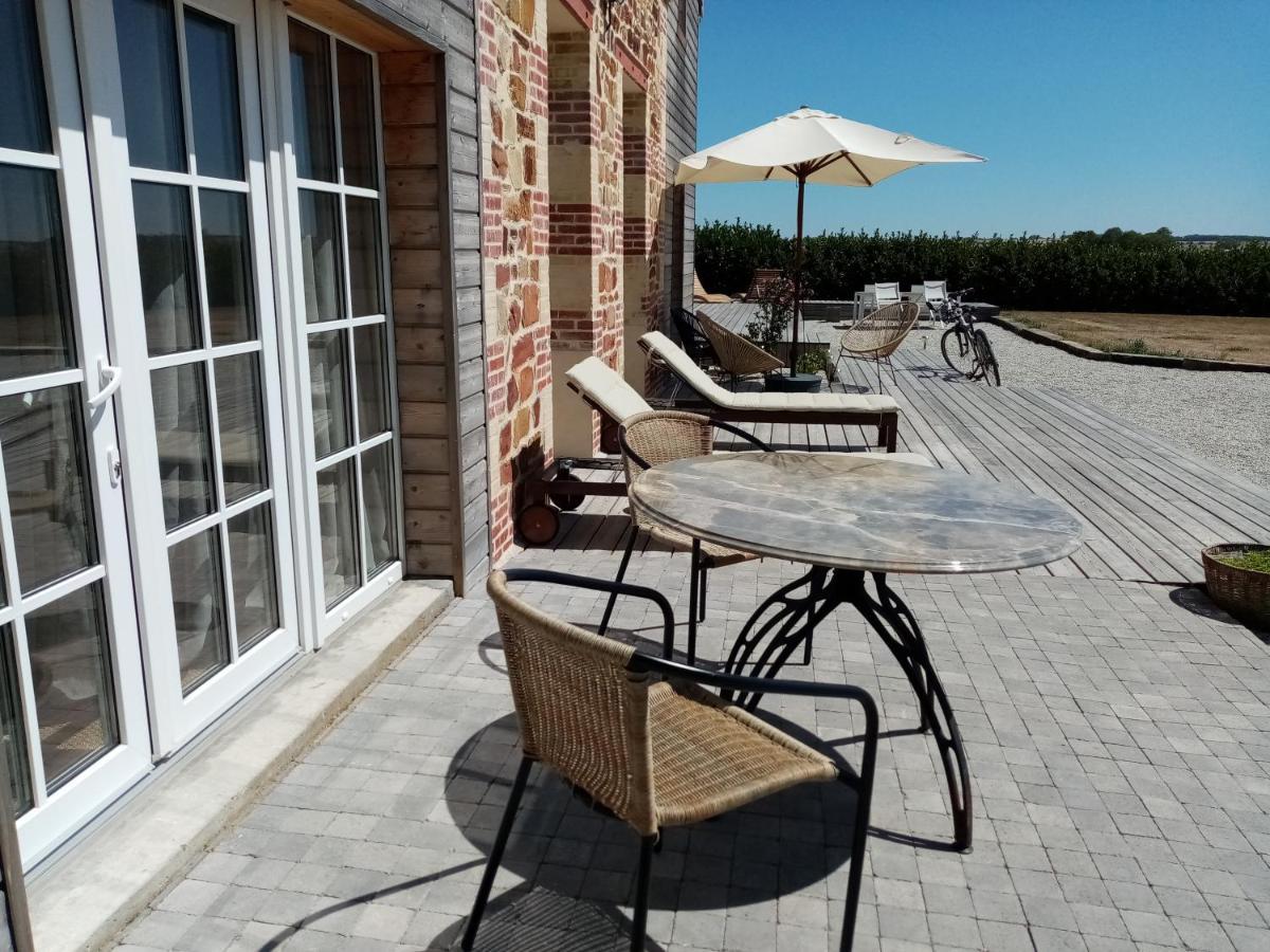 Galerie, Tumulus De La Hogue Hotel Fontenay-le-Marmion Exterior foto
