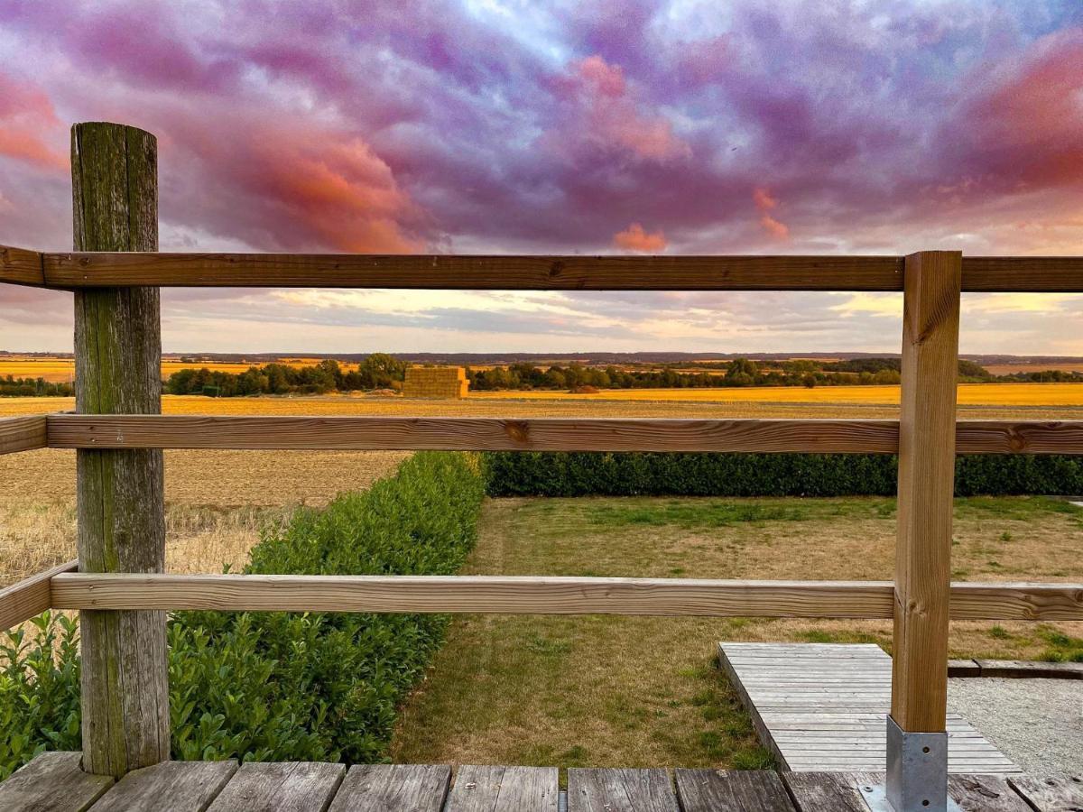 Galerie, Tumulus De La Hogue Hotel Fontenay-le-Marmion Exterior foto
