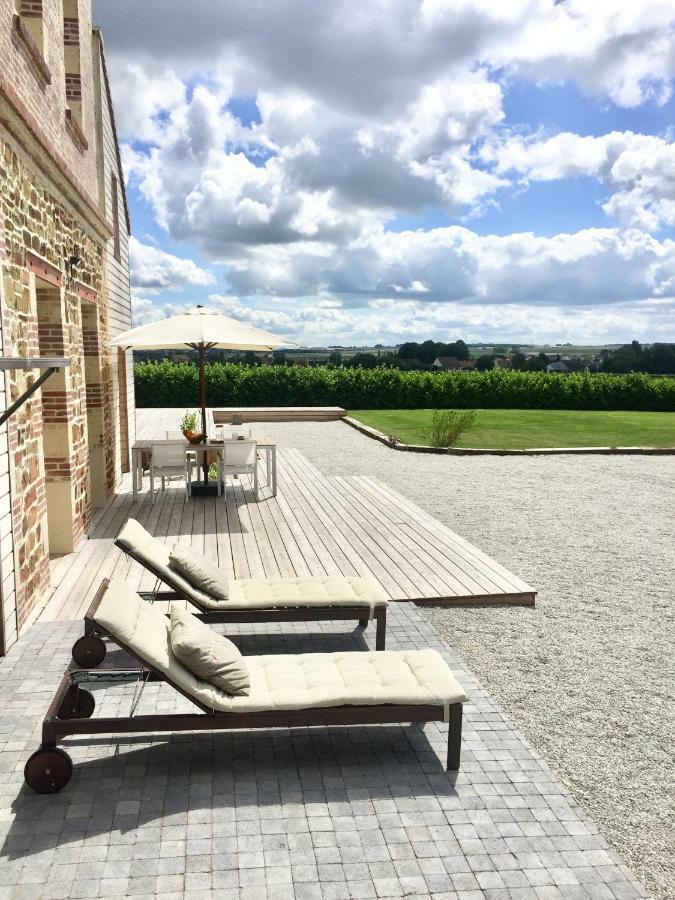 Galerie, Tumulus De La Hogue Hotel Fontenay-le-Marmion Exterior foto